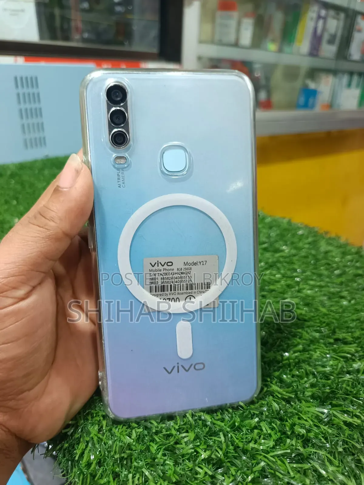 Vivo Y17 256 GB Silver