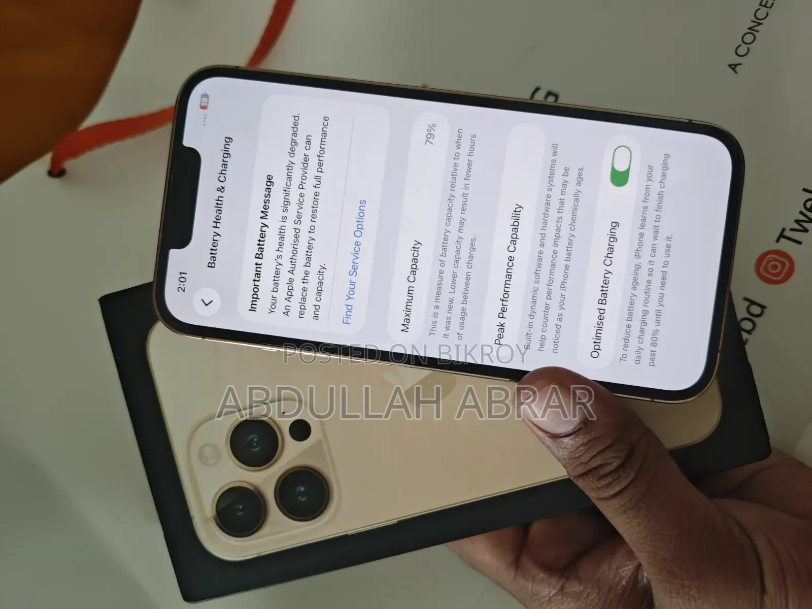 Apple iPhone 13 Pro 256 GB Gold