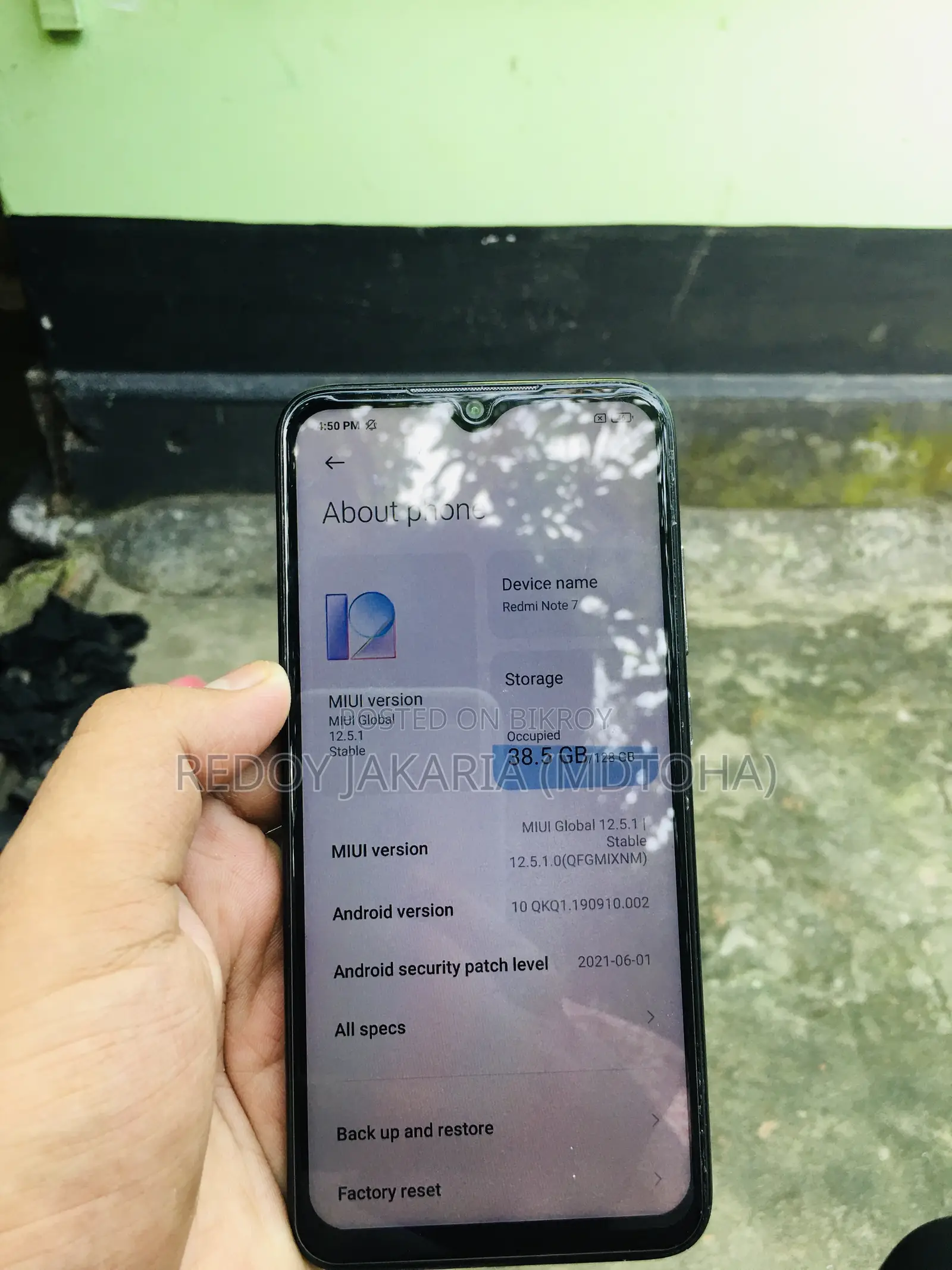 Xiaomi Redmi Note 7 128 GB Black