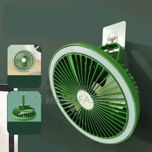 Rechargeable Fan With Table Lamp JD-F11