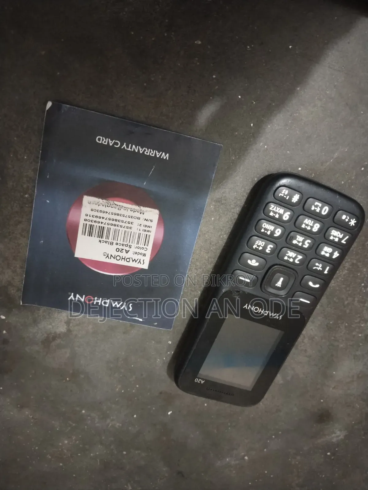 Symphony A20 Black
