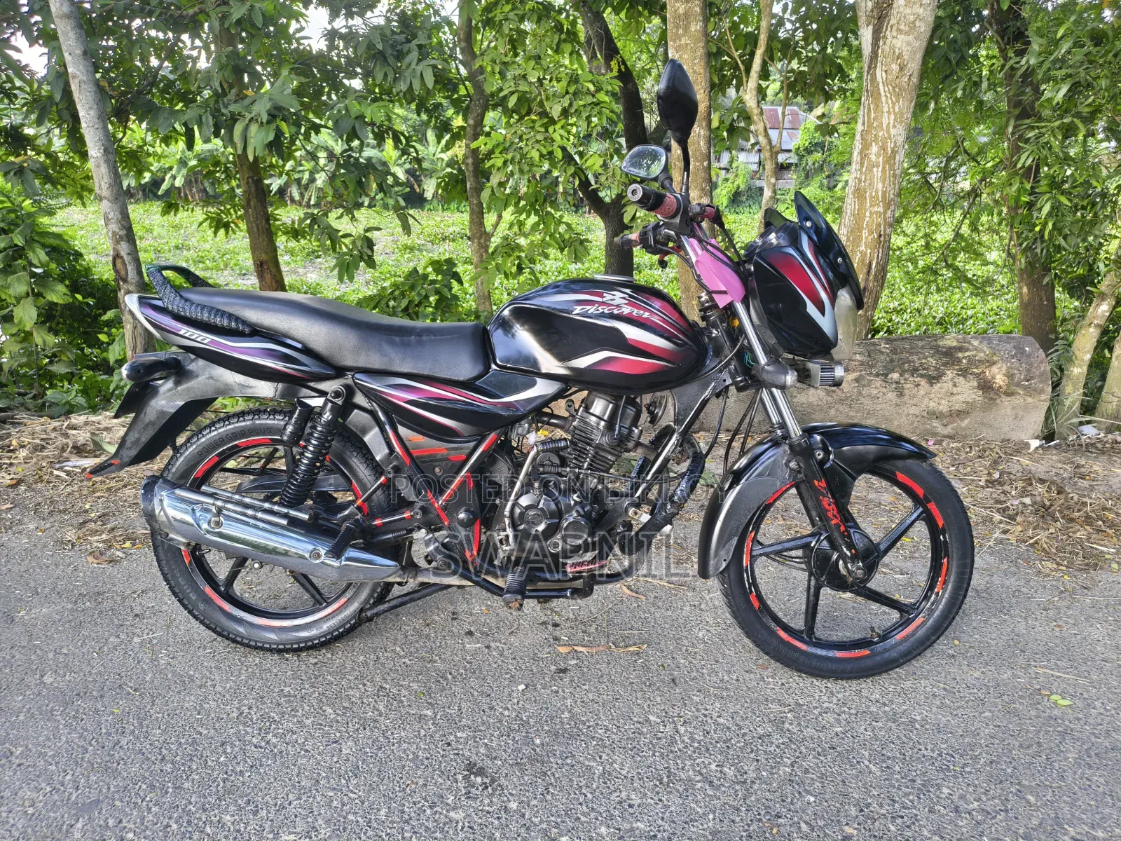 Bajaj Discover 100 2012 Black