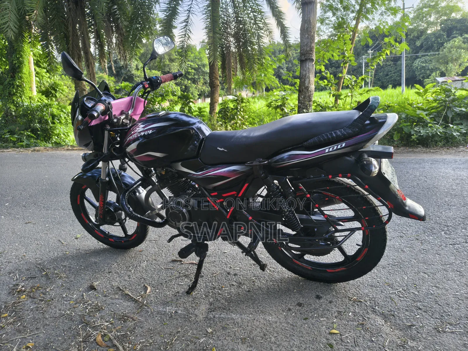 Bajaj Discover 100 2012 Black