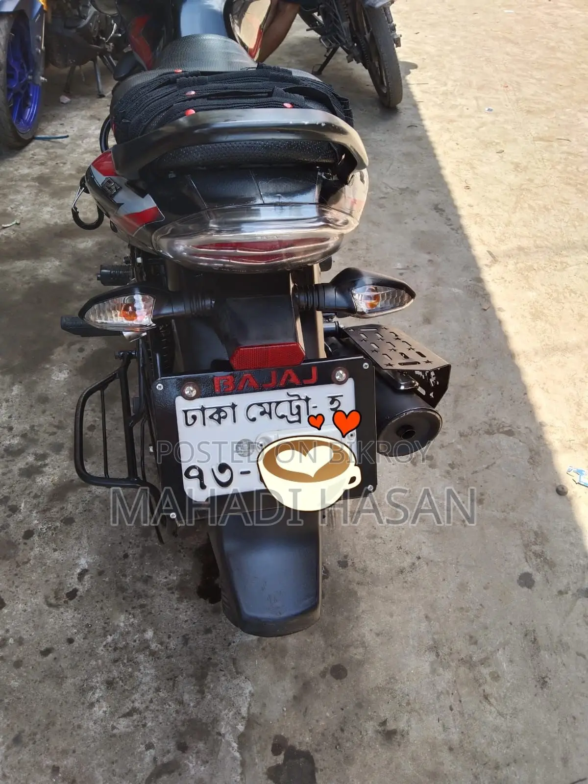 Bajaj Discover 125 2021 Red
