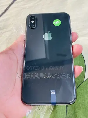 New Apple iPhone X 256 GB Black