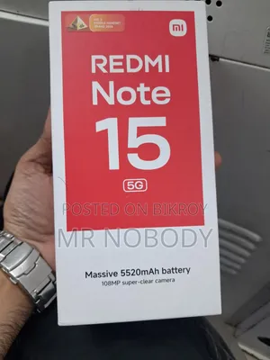 Xiaomi Redmi Note 15 256 GB Black
