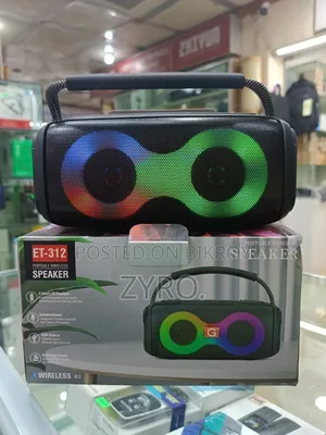 ET-312 Portable Wireless Speaker With RGB Light