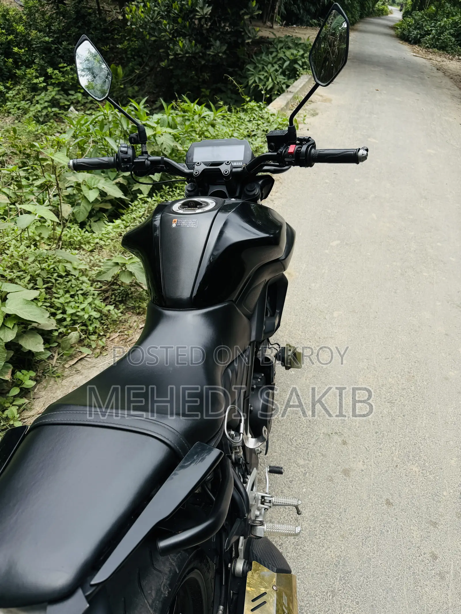 Yamaha MT-15 2022 Black