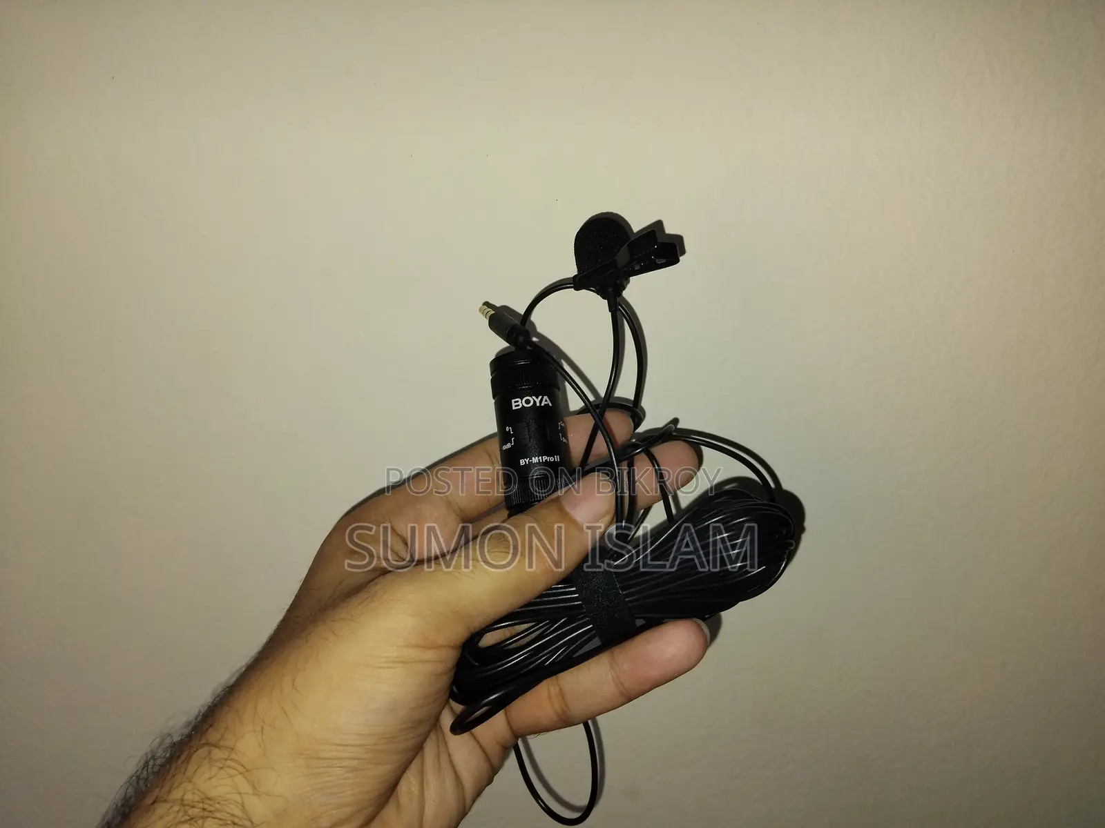 BOYA BY-M1 Pro II Lavalier Microphone | Almost New | 2 Years Warranty