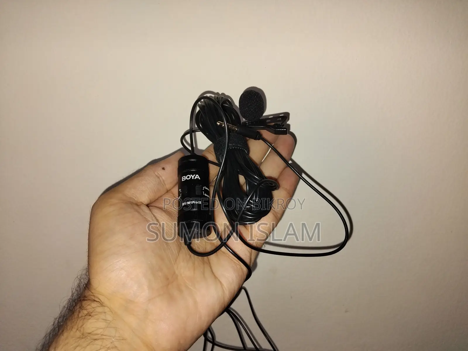 BOYA BY-M1 Pro II Lavalier Microphone | Almost New | 2 Years Warranty