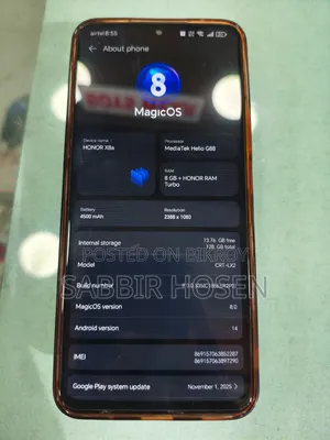 Honor X8a 128 GB Graphite