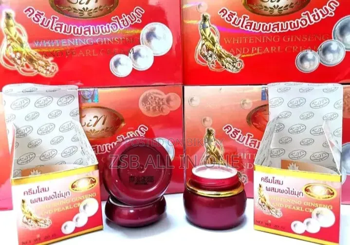 Kim Whitening Ginseng and Pearl Cream