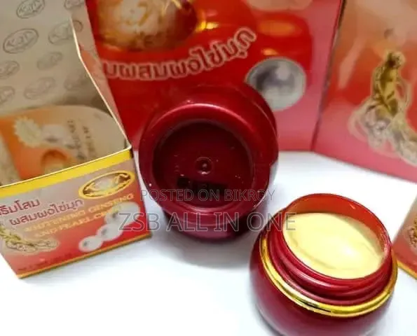 Kim Whitening Ginseng and Pearl Cream