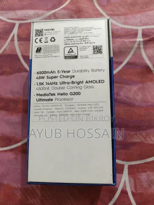 New Tecno Camon 50 256 GB Bronze