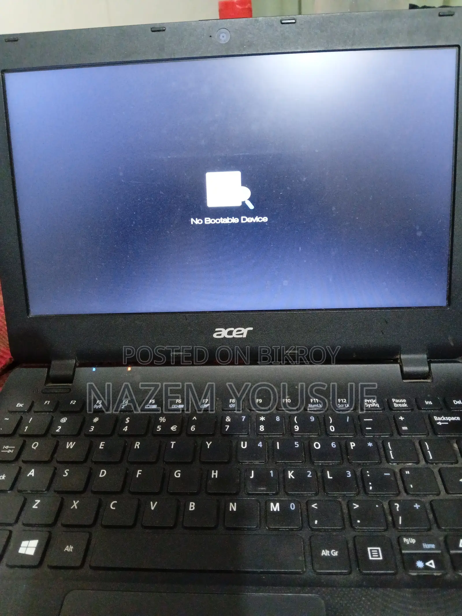 Laptop Acer AcerNote 4GB Intel Celeron HDD 500GB