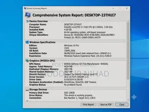 Desktop Computer Gigabyte GB-BKi3HA-7100 4GB Intel Core i3 HDD+SSD 1T