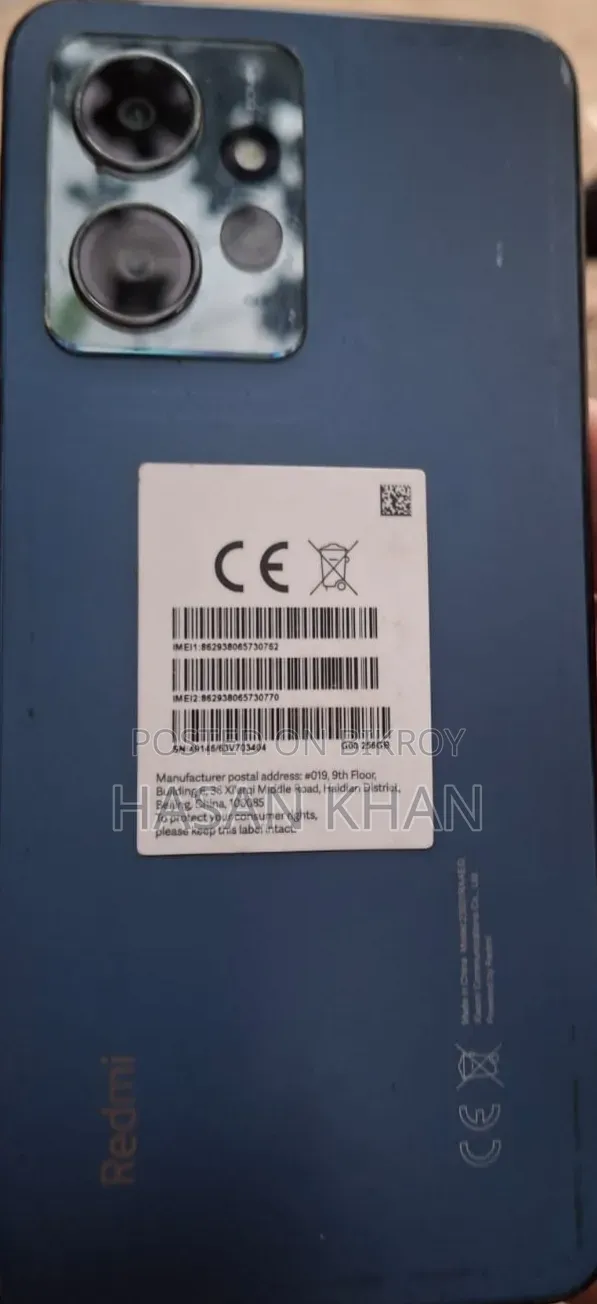 Xiaomi Redmi Note 12 256 GB Black