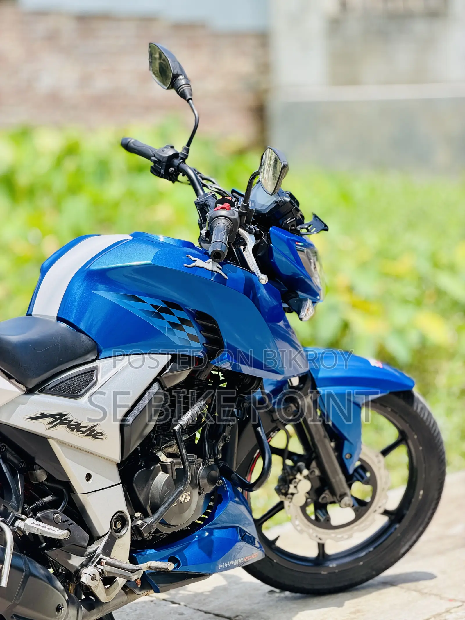 TVS Apache RTR 160 4V 2020 Blue