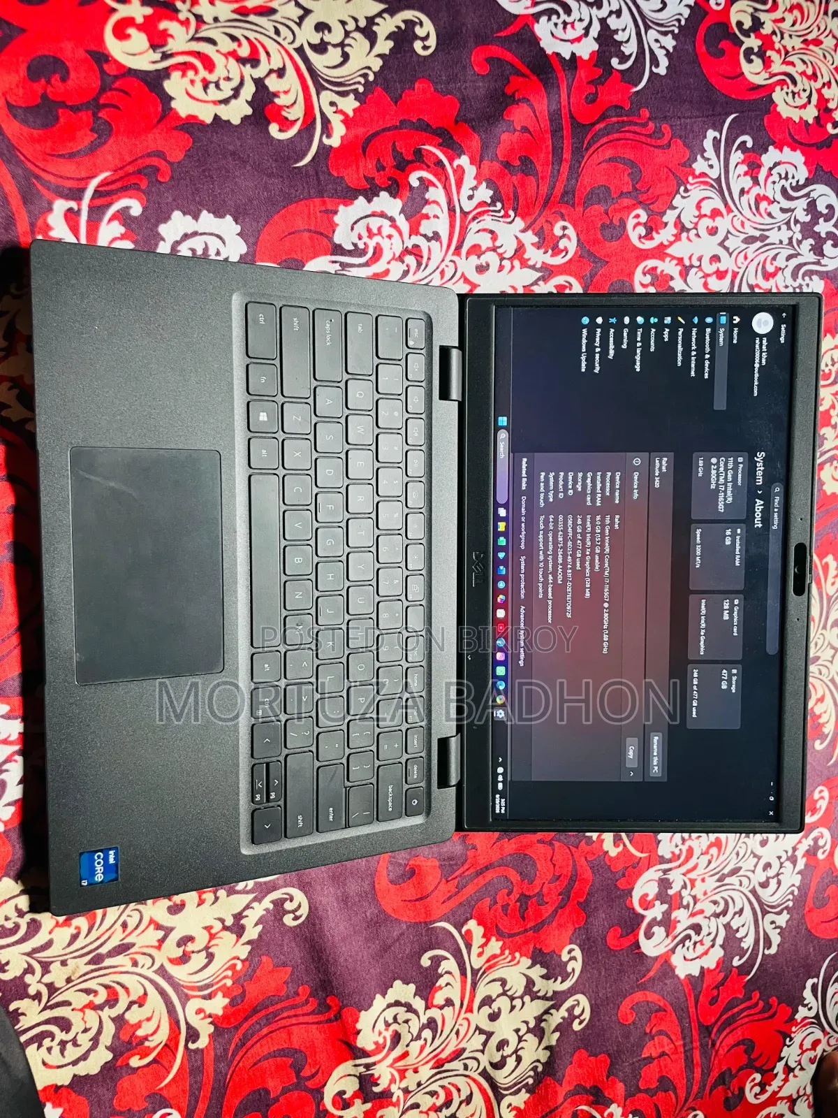 Laptop Dell Latitude 7490 16GB Intel Core i7 SSD 256GB