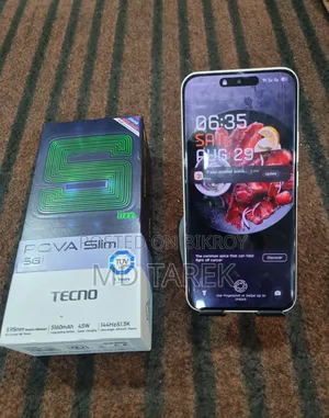 New Tecno Pova Slim 5G 256 GB White