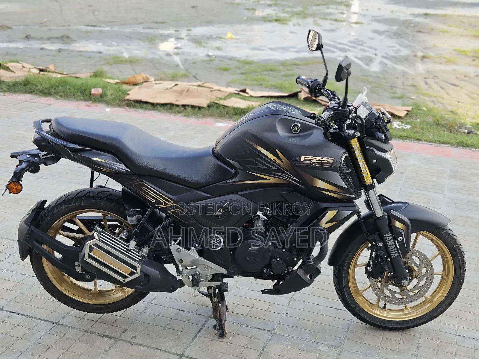 Yamaha FZS V4 2025 Black