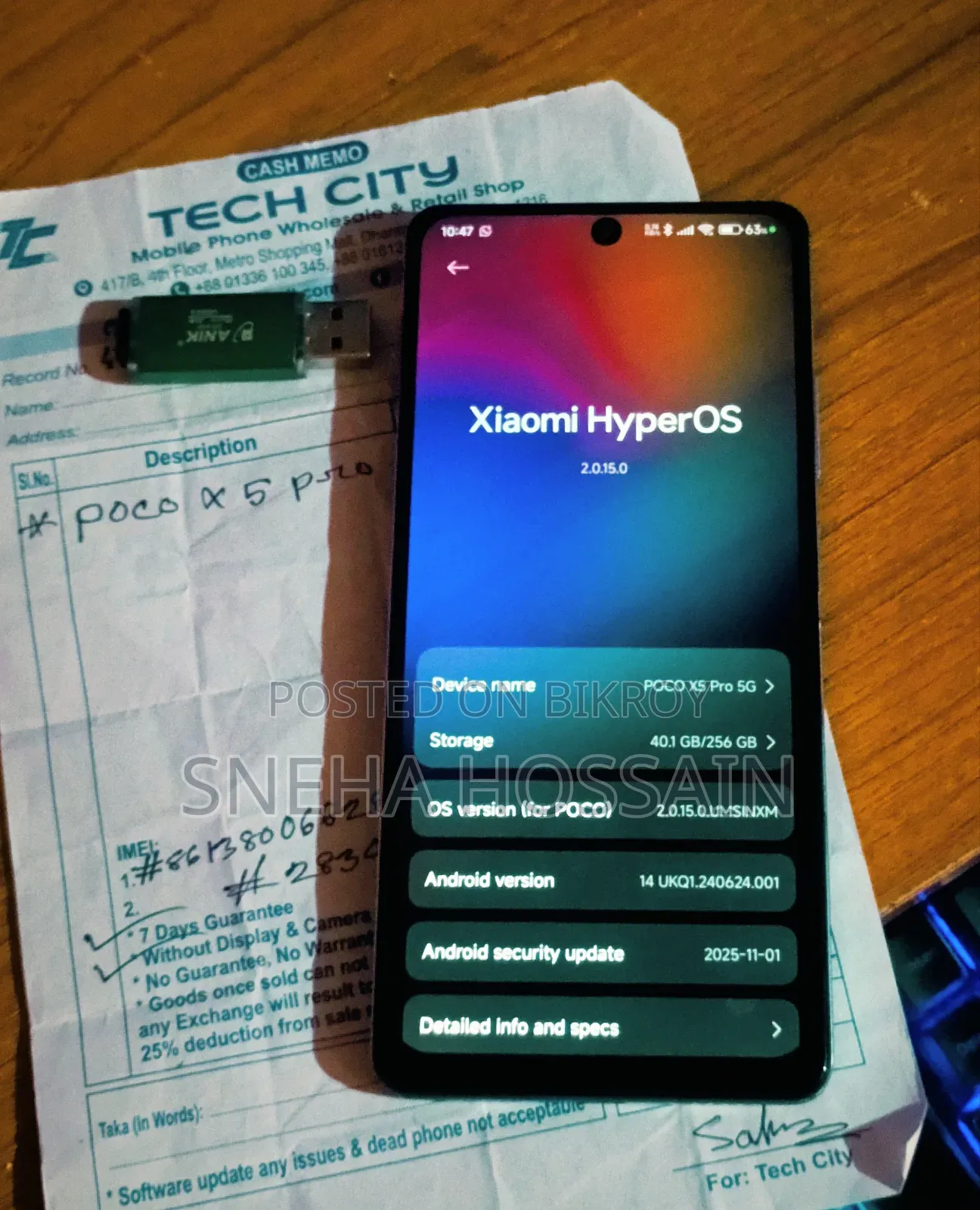 Xiaomi Poco X5 Pro 256 GB Blue
