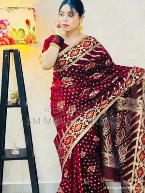 Virul Jamdani Saree With Blause PCS