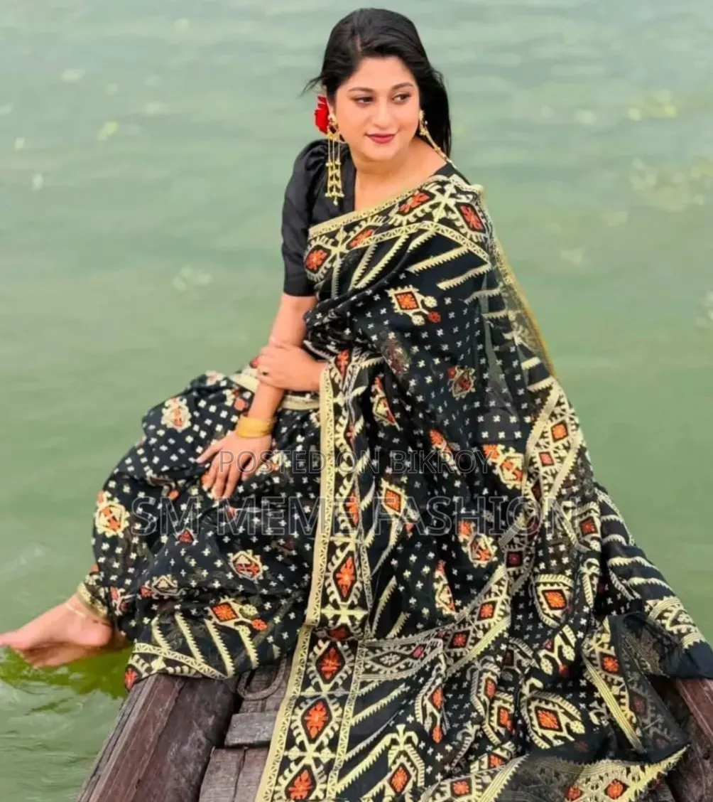 Virul Jamdani Saree With Blause PCS