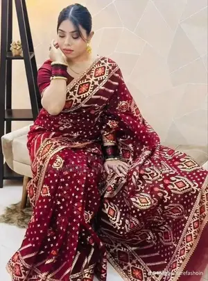 Viral Jamdani Saree With Blouse Piece