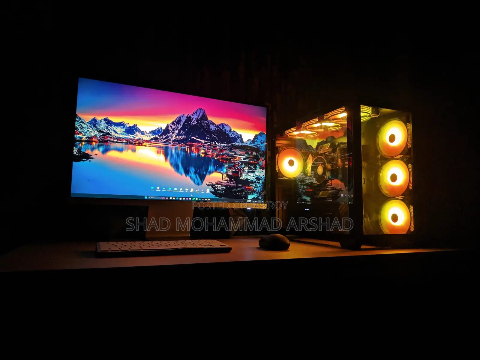 Desktop Computer 16GB AMD Ryzen 7 SSD 1T