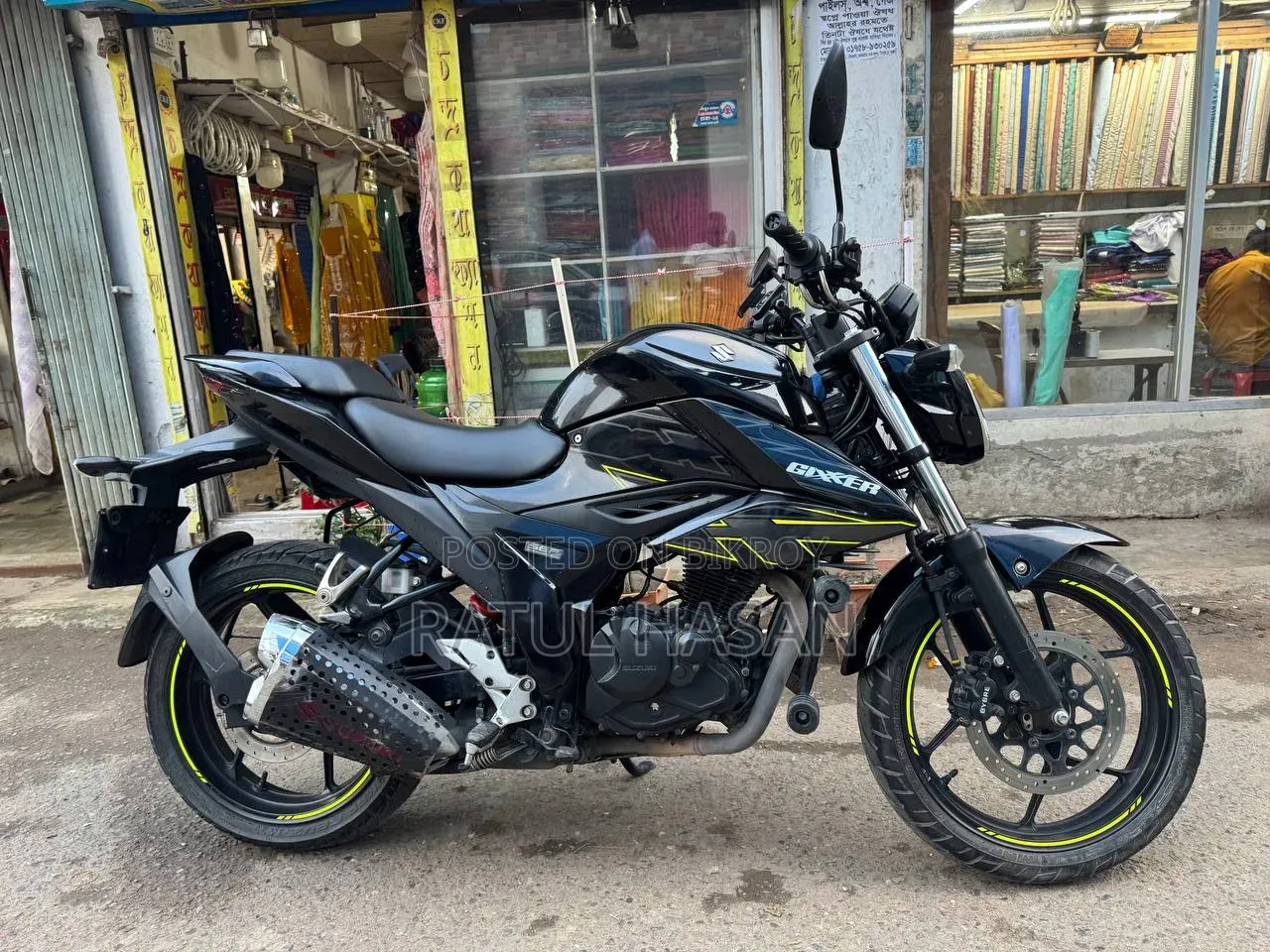Suzuki Gixxer 2023 Black