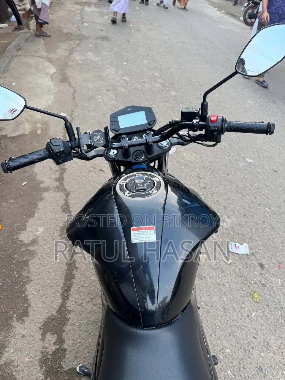 Suzuki Gixxer 2023 Black