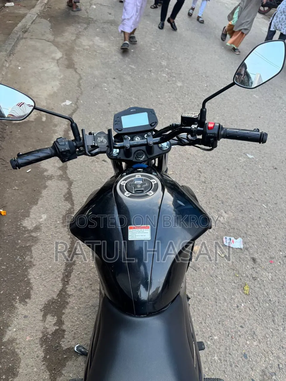 Suzuki Gixxer 2023 Black