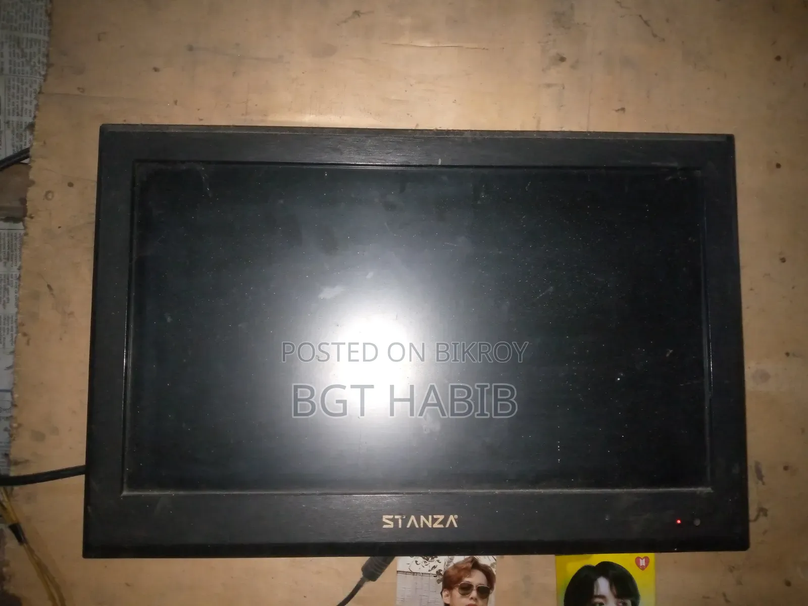 STANZA 22" Full HD LED Monitor/TV | VGA | 1080p | ভালো Condition