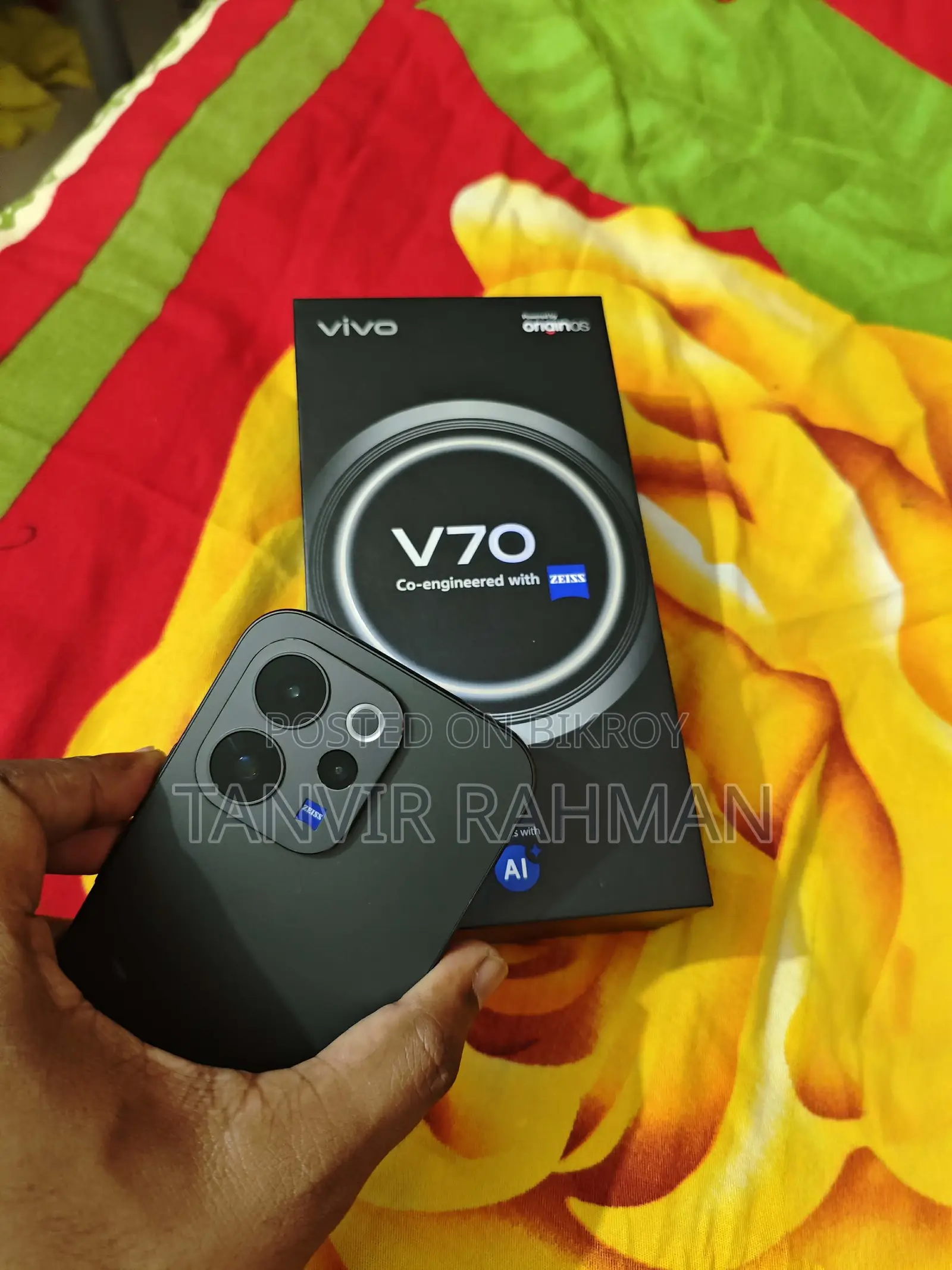 Vivo V70 256 GB Black