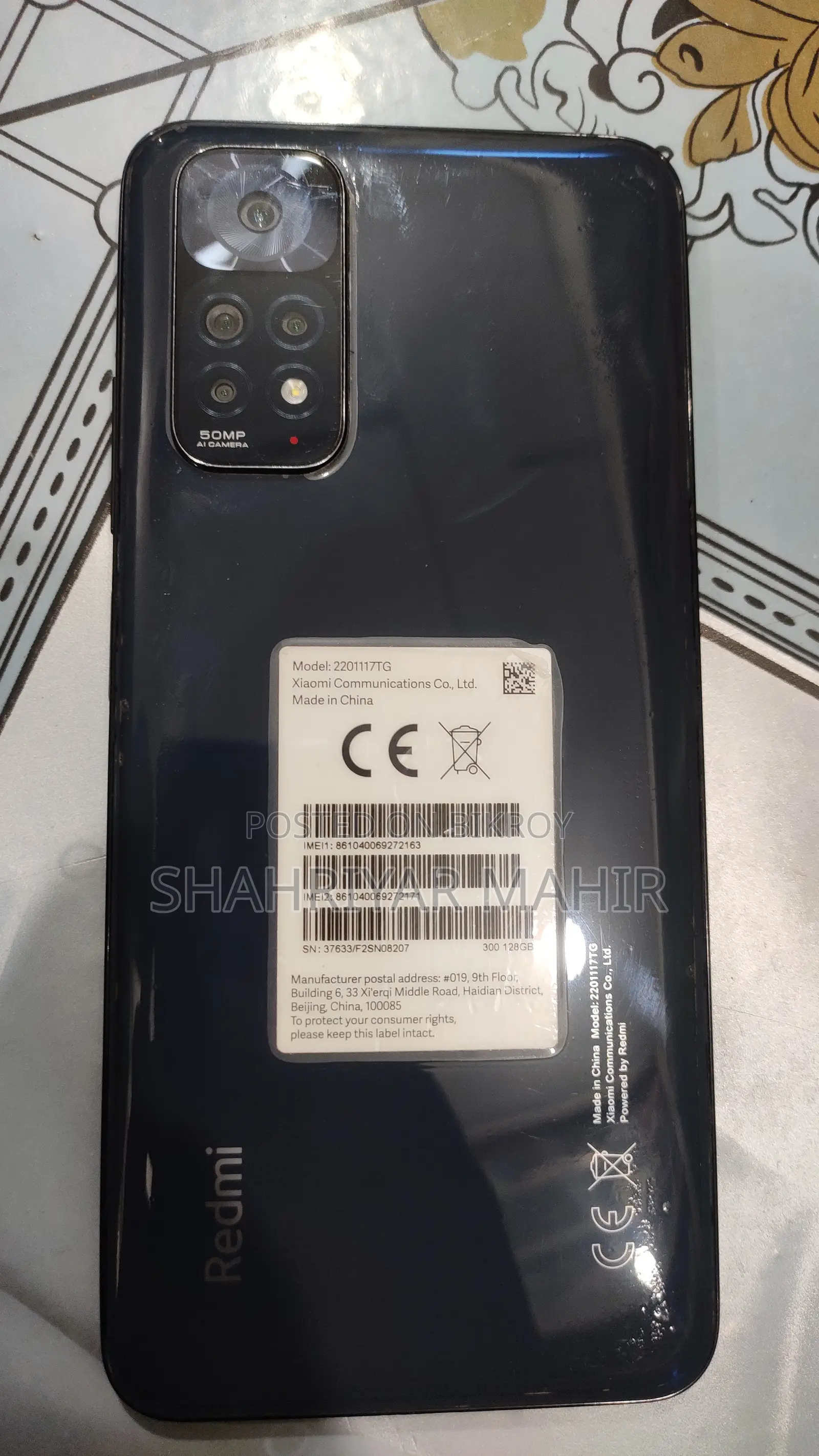 Xiaomi Redmi Note 11 128 GB Black