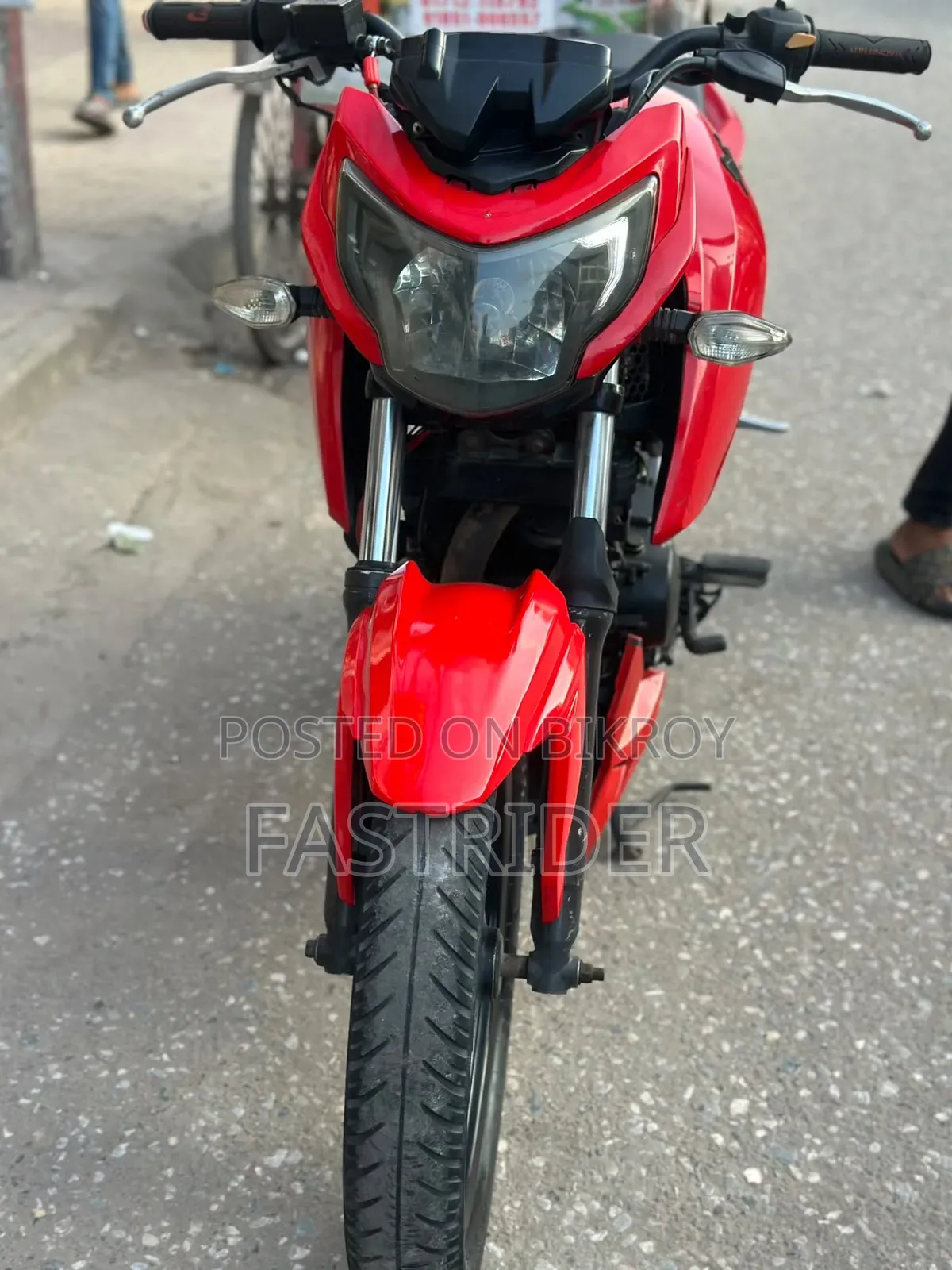 TVS Apache RTR 160 4V 2019 Red