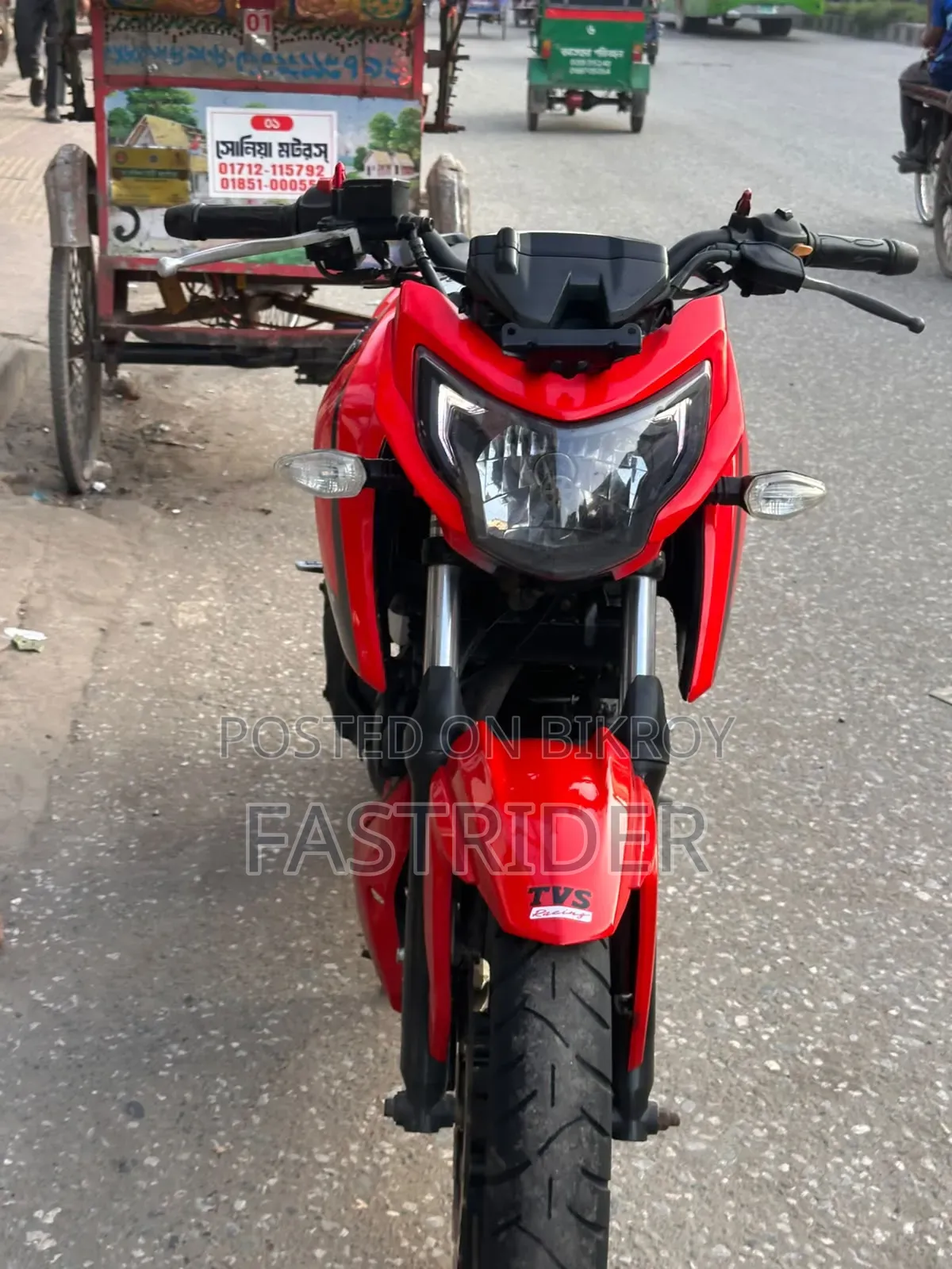 TVS Apache RTR 160 4V 2019 Red