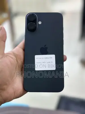 Apple iPhone 16 Plus 128 GB Black