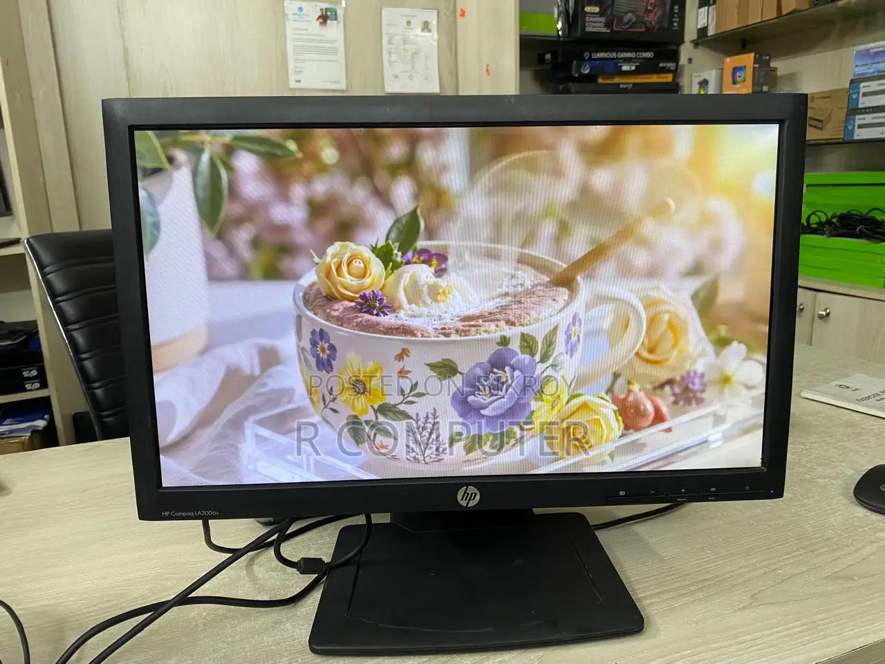HP 20" Monitor Full Fresh