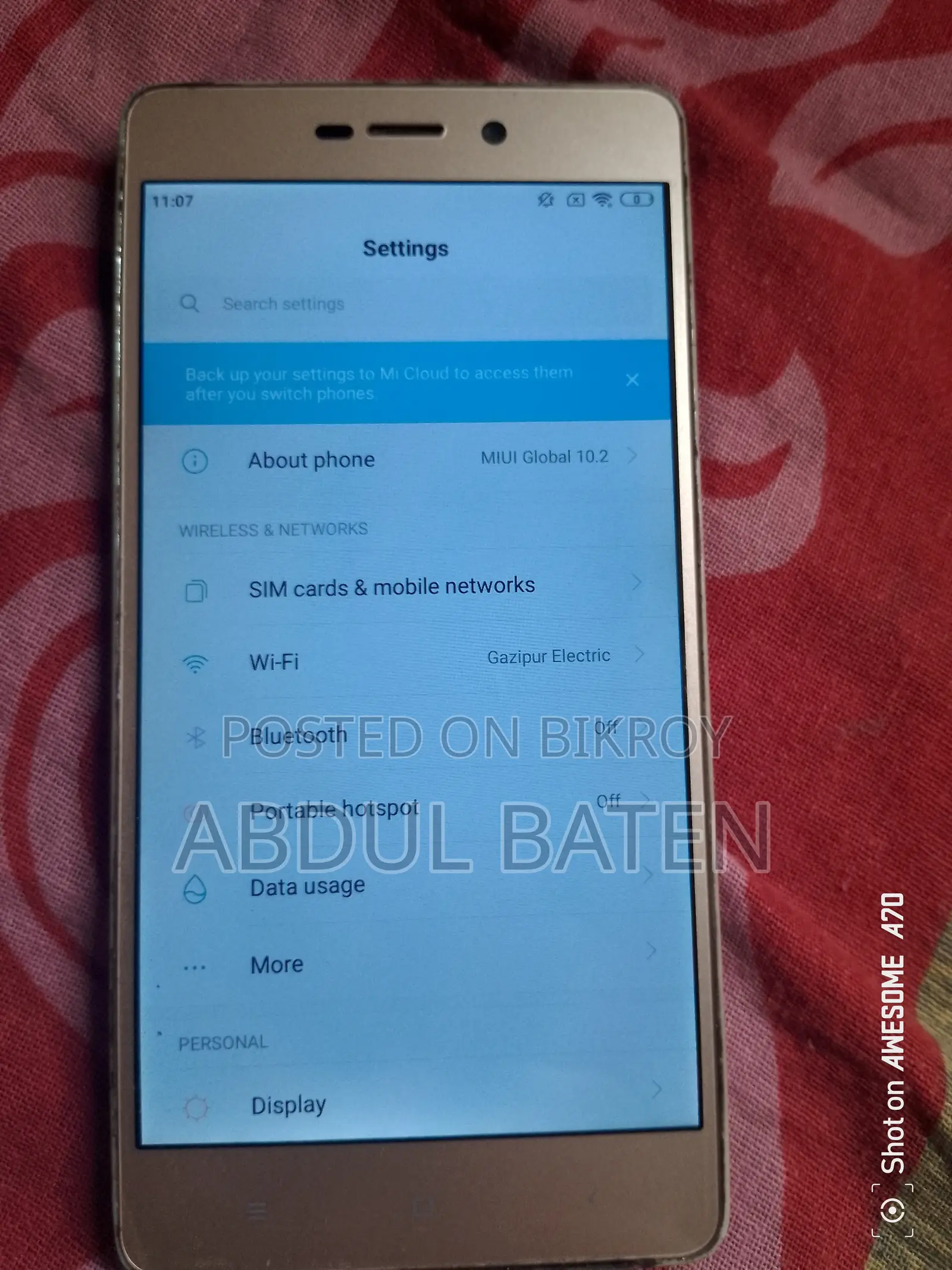 Xiaomi Redmi 3s 32 GB Bronze