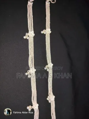 ২১ কেরেট হলমার্ক রুপার নুপুর