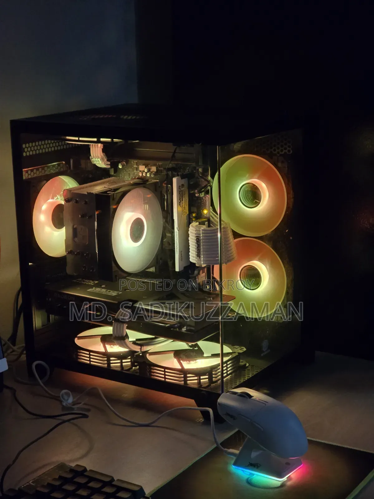 Desktop Computer 16GB AMD Ryzen 7 HDD+SSD 1.5T