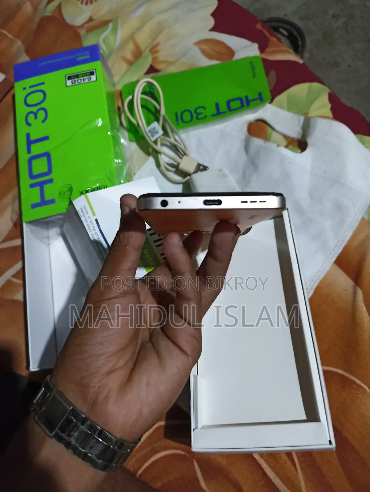 Infinix Hot 30i 128 GB Orange