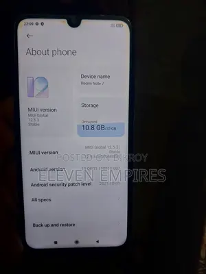 Xiaomi Redmi Note 7 128 GB Black