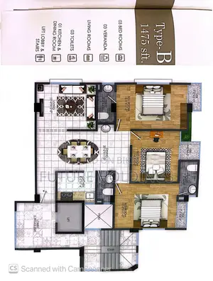 3bdrm Apartment in Uhbtl, Tejgaon for sale