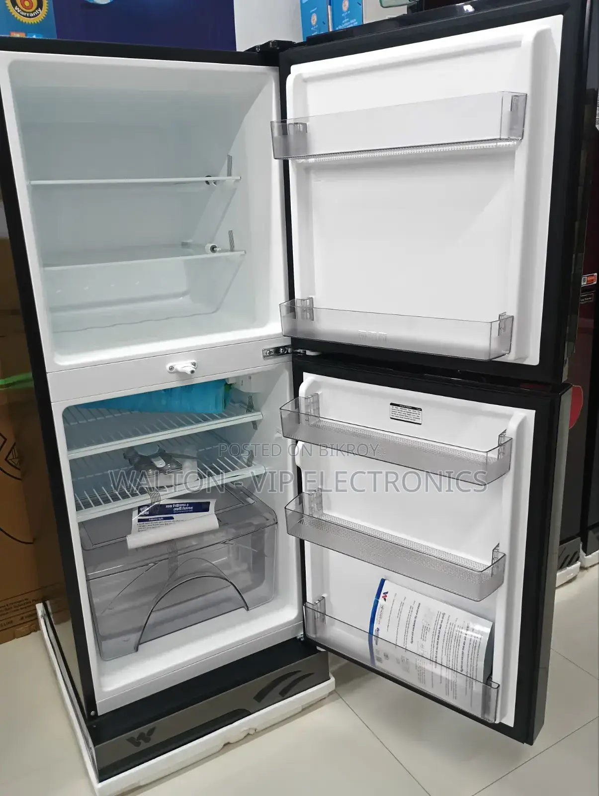 Walton Inverter Refrigerator 282 LTR WFE-2H2-GDEN-XX Brand New