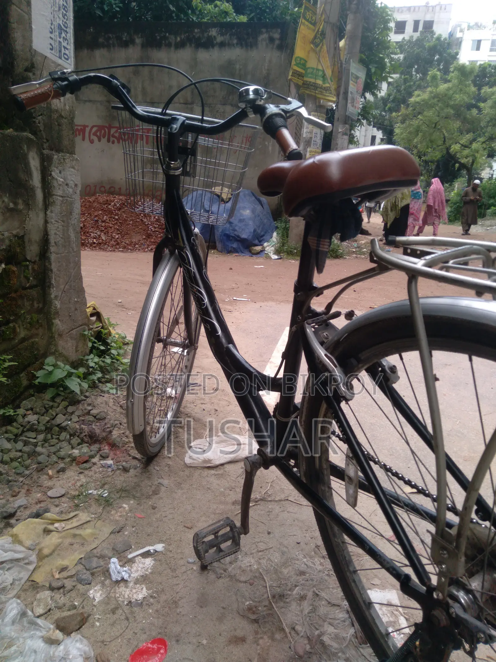 Viking Traditional 7 Speed Bike Black