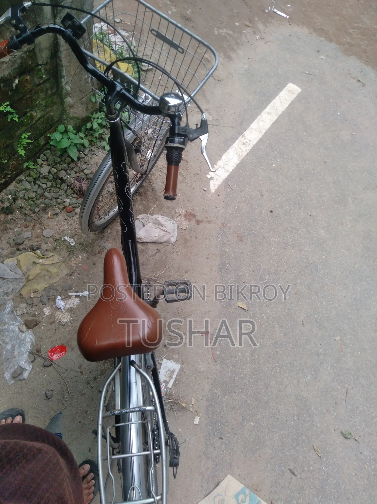 Viking Traditional 7 Speed Bike Black