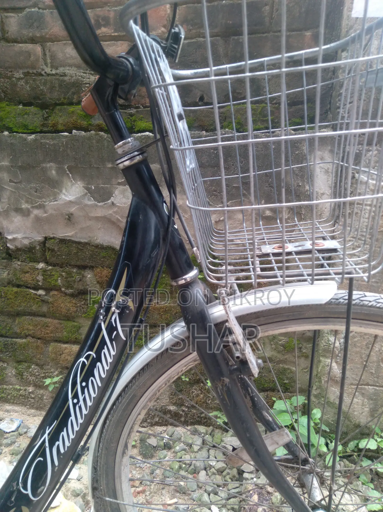 Viking Traditional 7 Speed Bike Black